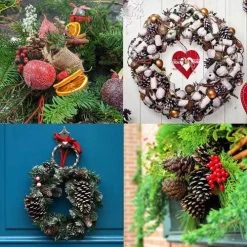 Pine Cones - Pack Of 4 -Eco Garden Shop pine cone wreaths